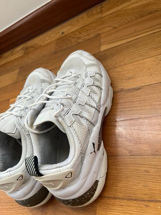 Zapatillas Puma Blancas Usadas