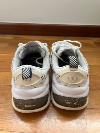 Zapatillas Puma Blancas Usadas