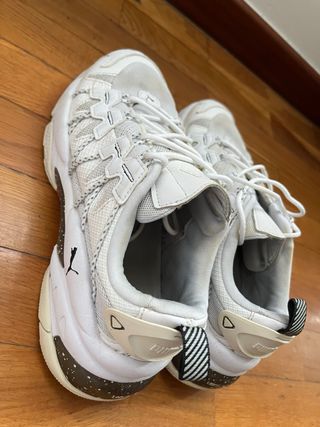 Zapatillas Puma Blancas Usadas