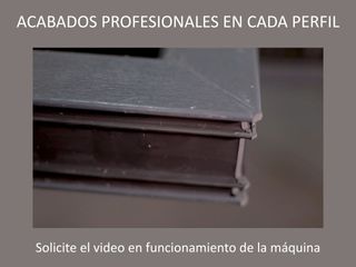 Soldadora Automática de PVC con CNC de Limpieza