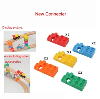 Accesorios Vías Tren Madera