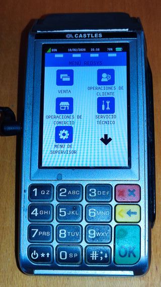 TVP Terminal punto de venta CASTLES VEGA3000