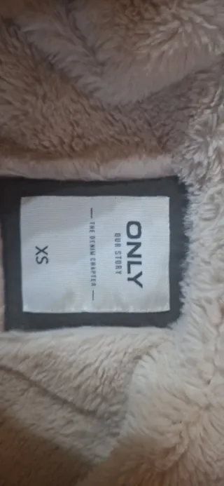 Cazadora Only verde forrada