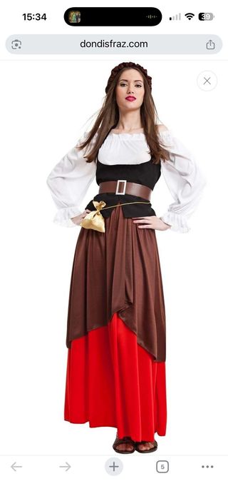 Disfraz Época Histórica: mesonera, pirata...