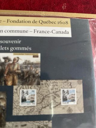 Sellos Francia Fundación Quebec 1608