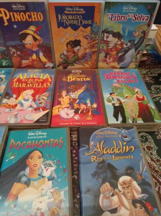 Lote Disney VHS y video VHS Philips