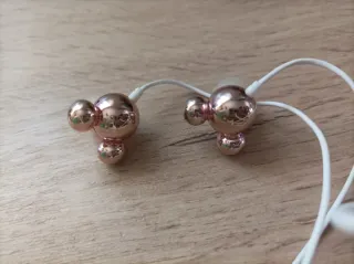 Auriculares Mickey Disney Dorados Rosados