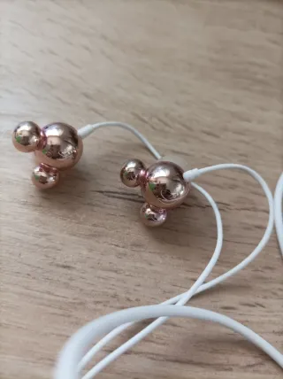 Auriculares Mickey Disney Dorados Rosados