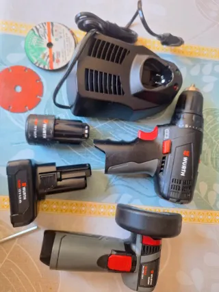 Kit Taladro y Radial Würth 12V