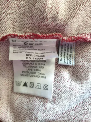 Sudadera Rip Curl Roja y Rosa