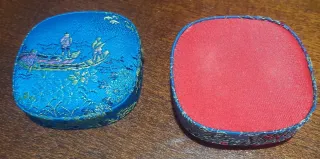 Cajas joyero bordadas