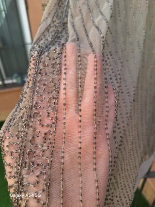 Conjunto fiesta Civit beige y dorado