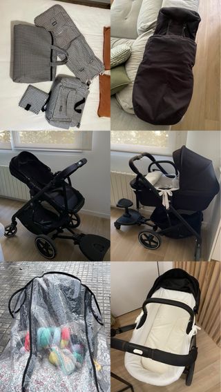 Carro Bebé Balios S + Patín + Bolsas