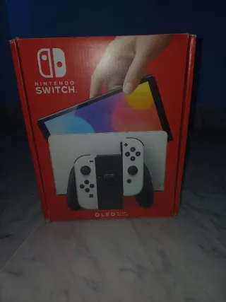 Nintendo Switch OLED Blanca