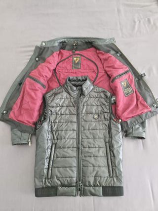 Chaqueta Piel Moto Brooklyn Man By City talla "S"