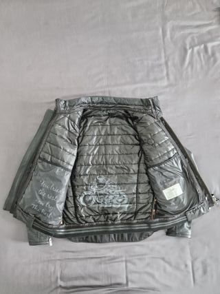 Chaqueta Piel Moto Brooklyn Man By City talla "S"