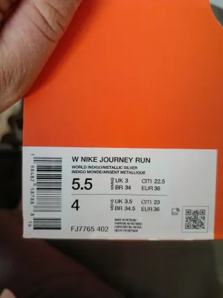 Nike Journey Run Zapatillas Azul