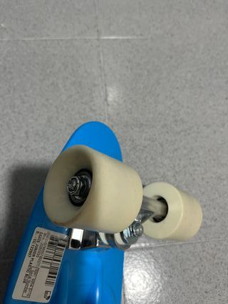 Monopatín Plástico Azul Junior