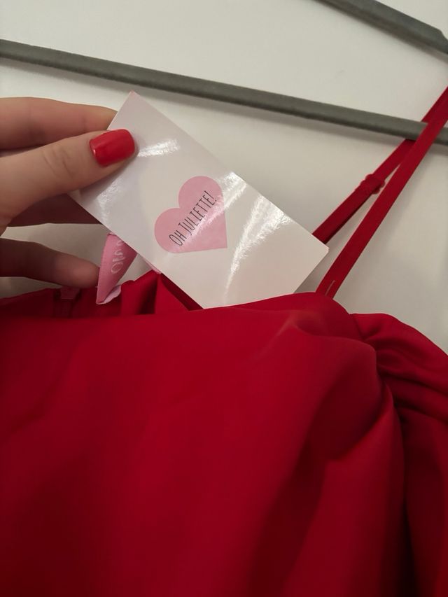 Vestido rojo para eventos