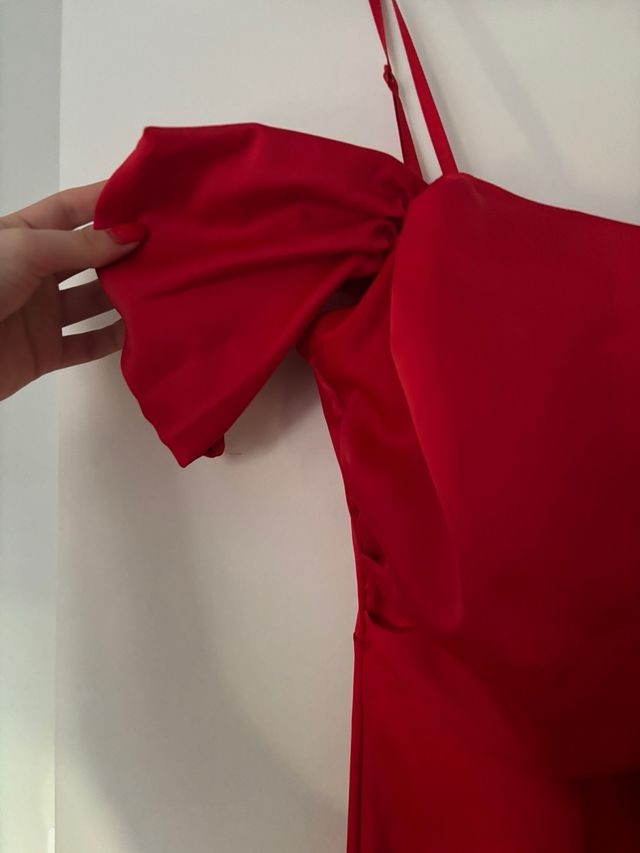 Vestido rojo para eventos