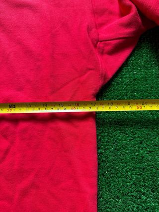 Polo Adidas Vintage 90s Rosso Blu Taglia S