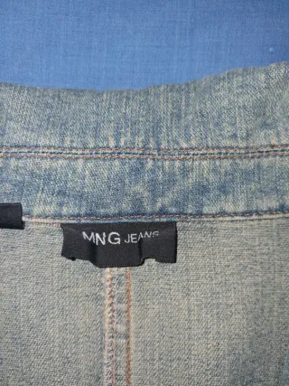 Chaqueta vaquera azul