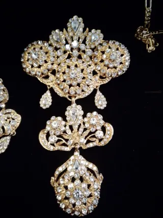 Aderezo Fallera Adulta Oro castillo cinceladores