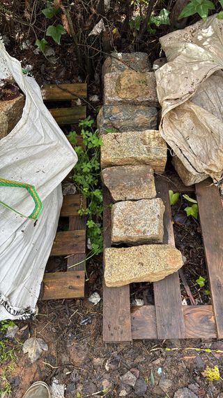 Adoquines de granito natural macizo