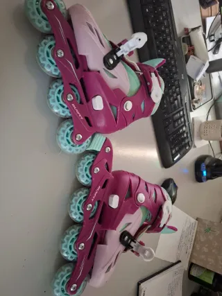 Patines en línea para niña talla ajustable