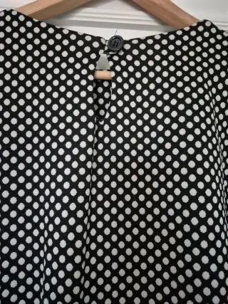 Vestido lunares talla 40