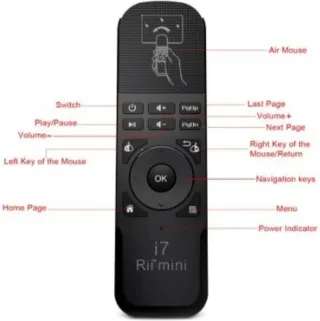 Riitek i7 Smart Remote Control Air Mouse