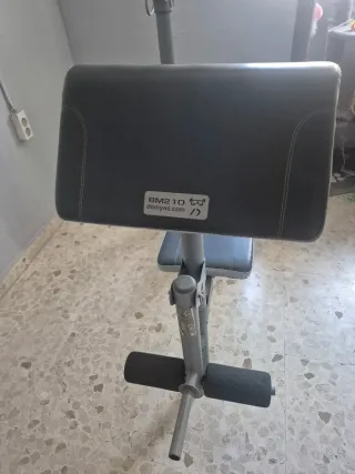 Banco de pesas multifunción de Decatlon