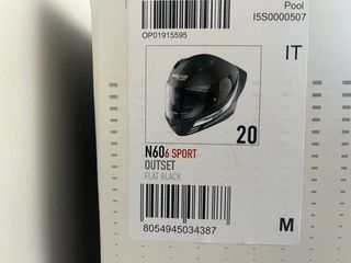 Casco Moto Nolan Negro Nuevo