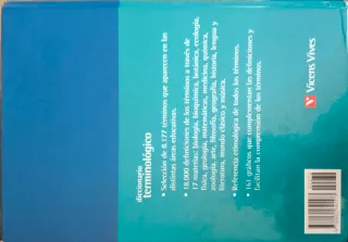 Diccionario terminológico