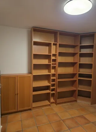 Set di librerie IKEA in legno + angolo + assemblaggio