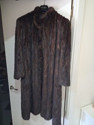 Abrigo piel auténtica