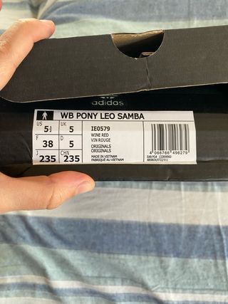 Adidas Samba Wales Bonner Talla 38