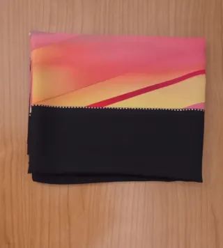 Pañuelo estampado degradado