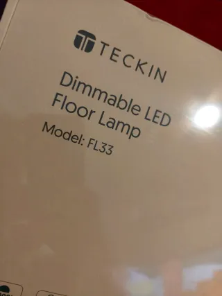 Lámpara de pie LED regulable