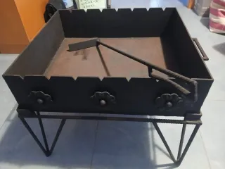 Barbacoa 500x450x135 H-410 Metal 4mm