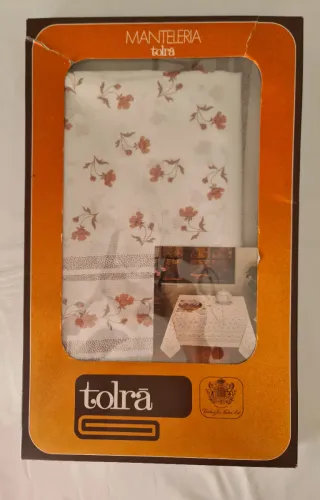 Mantelería Tolrá floral