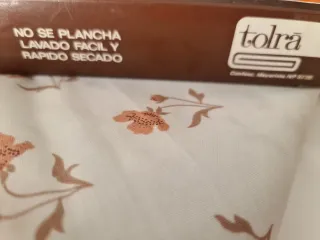 Mantelería Tolrá floral