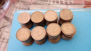 Lote de monedas antiguas