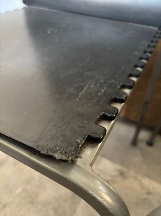 Juego de 2 Sillas Negras y Plateadas