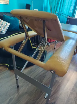 Camilla de masaje plegable en perfecto estado
