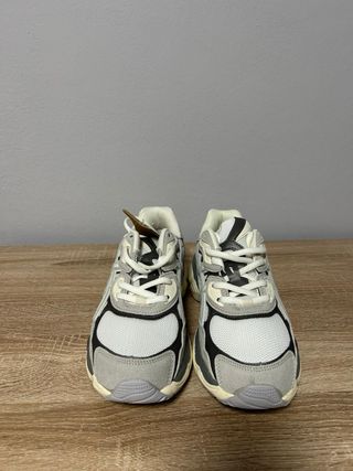 Asics Gel NYC Talla 42.5 Gris Blanco