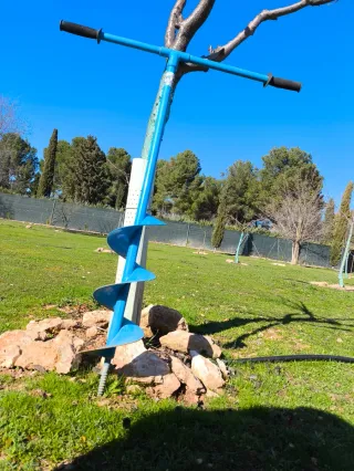 Ahoyadora manual - Taladro de tierra