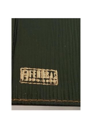 Portafoglio Fendi marrone e verde