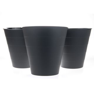 Lotto di 3 Secchi dell'immondizia Ikea Fniss Nero