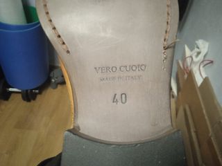 Zapatos de cuero Gianni Russo Talla 40